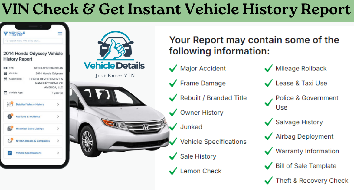 Get a Full Vehicle History Report in Seconds